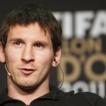 &iexcl;Otra vez! Messi es bal&oacute;n de Oro por tercera ocasi&oacute;n.